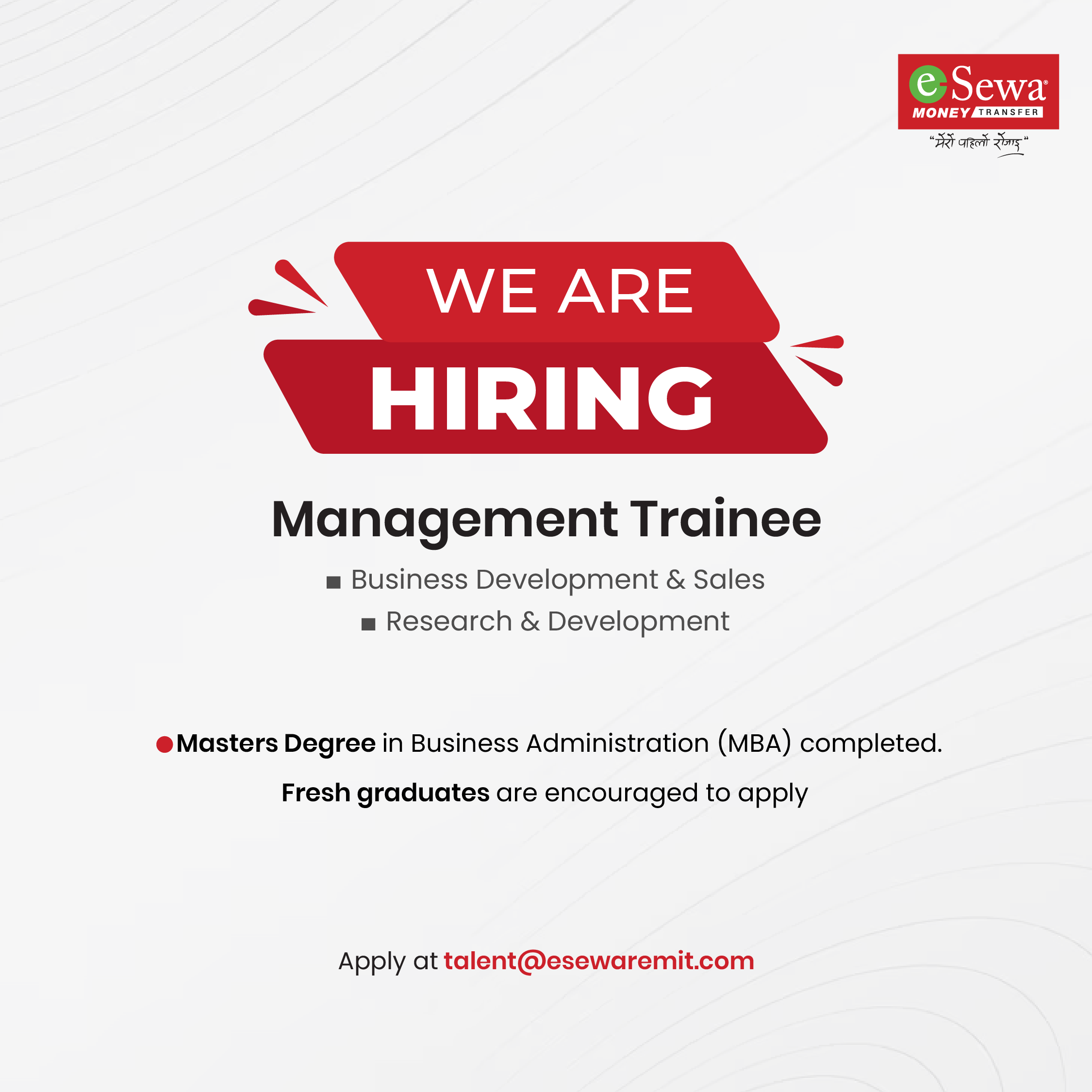 Management Trainee - Featured Image